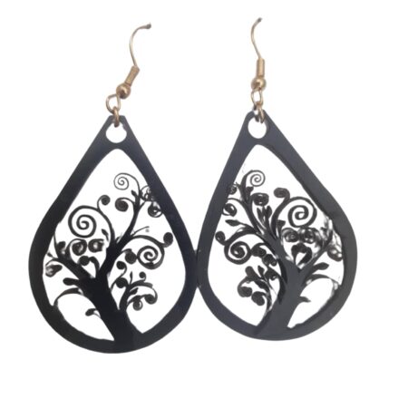 Obsidian Earrings