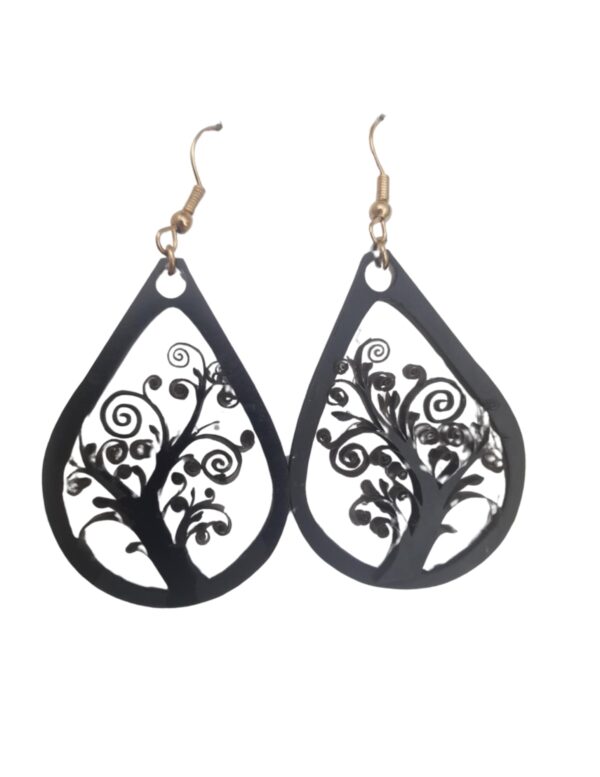 Obsidian Earrings
