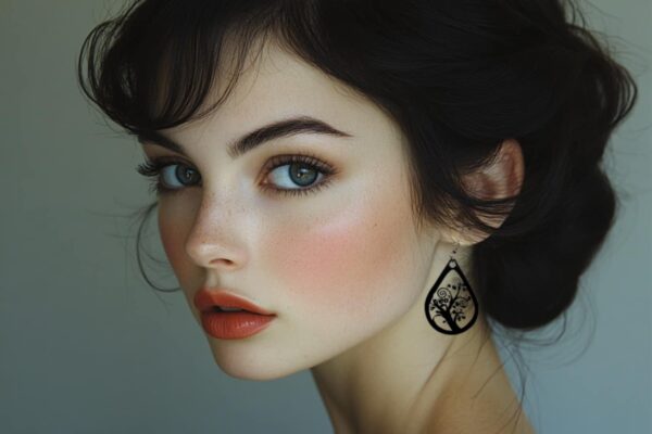 Obsidian Earrings
